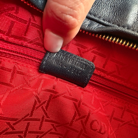 Christian Dior Lady Dior Cannage 2way Handbag- Navy Leather - Picture 12 of 16